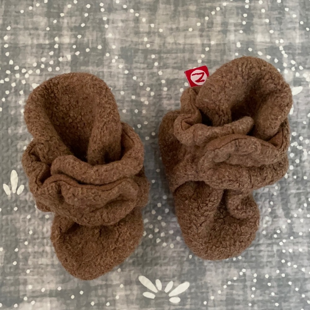 Zutano baby shoes, size 3 months